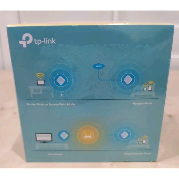 TP-Link N300 Wireless Portable Nano Travel‎ Router TL-WR802N - New/ Sealed - Picture 3 of 5